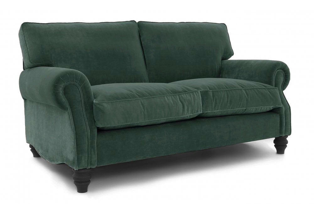 Old Boot Sofas Hepburn Sofa Aged Velvet Emerald
