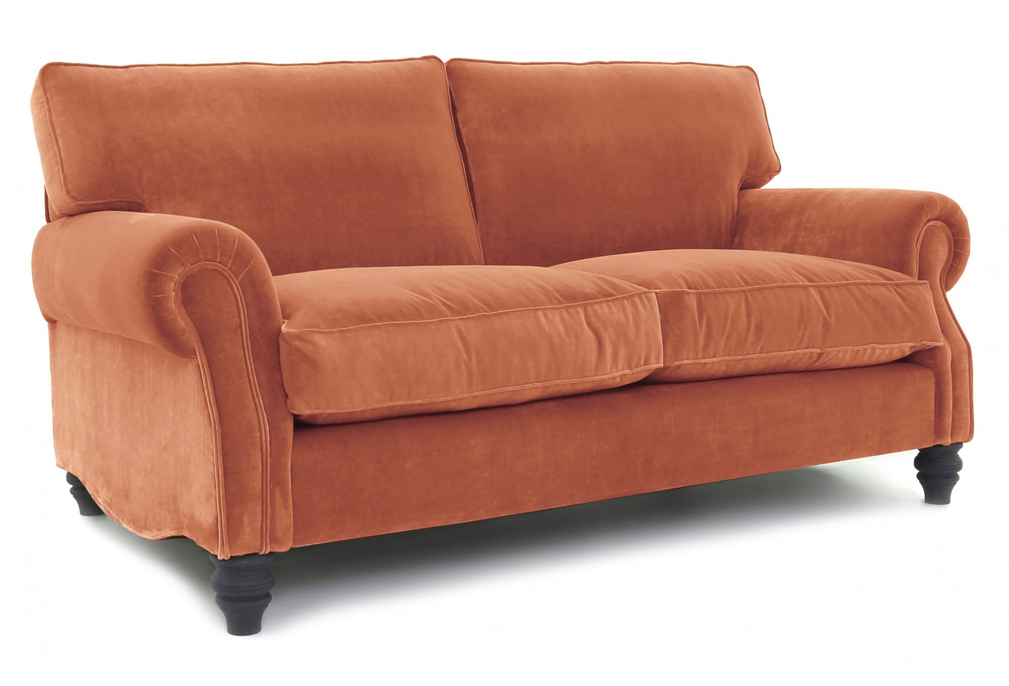 Old Boot Sofas Hepburn Sofa Vintage Velvet Rose Clay