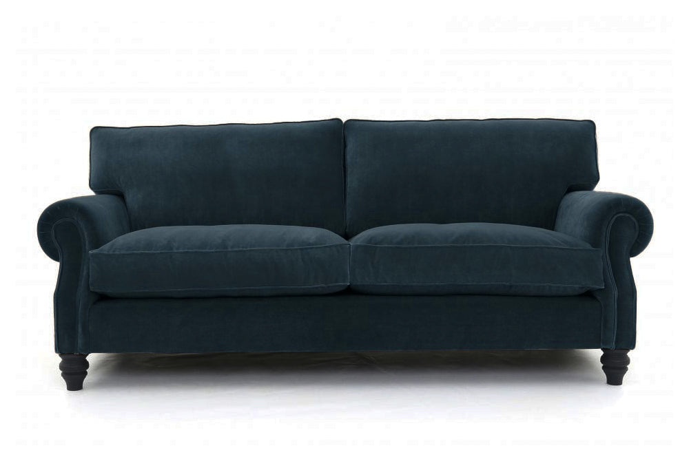 Old Boot Sofas Hepburn Sofa Aged Velvet Indigo