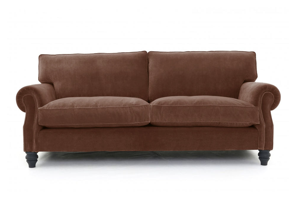 Old Boot Sofas Hepburn Sofa Aged Velvet Rust