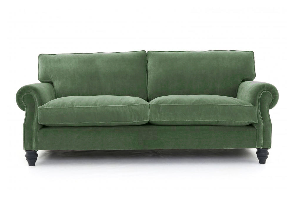 Old Boot Sofas Hepburn Sofa Aged Velvet Seaglass