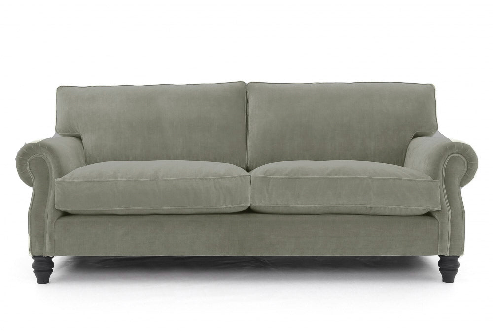 Old Boot Sofas Hepburn Sofa Harmony Velvet Sage