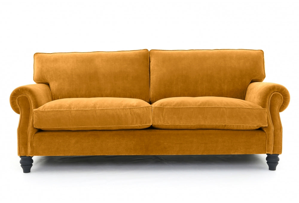 Old Boot Sofas Hepburn Sofa Mellow Fabric Gold