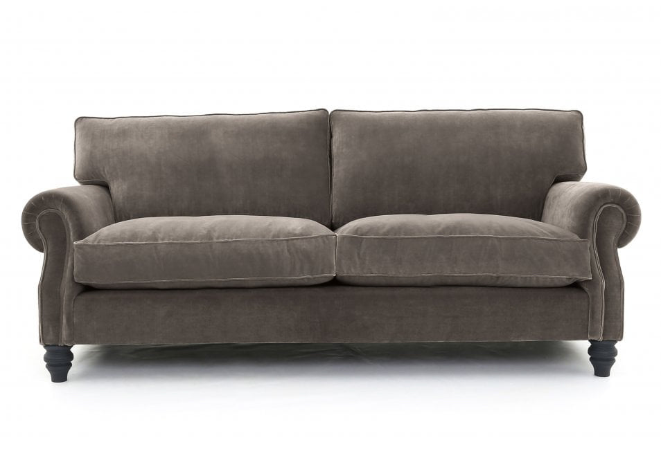 Old Boot Sofas Hepburn Sofa Vintage Velvet Onyx