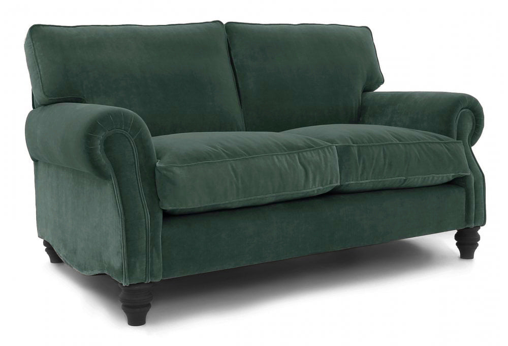 Old Boot Sofas Hepburn Sofa Aged Velvet Emerald