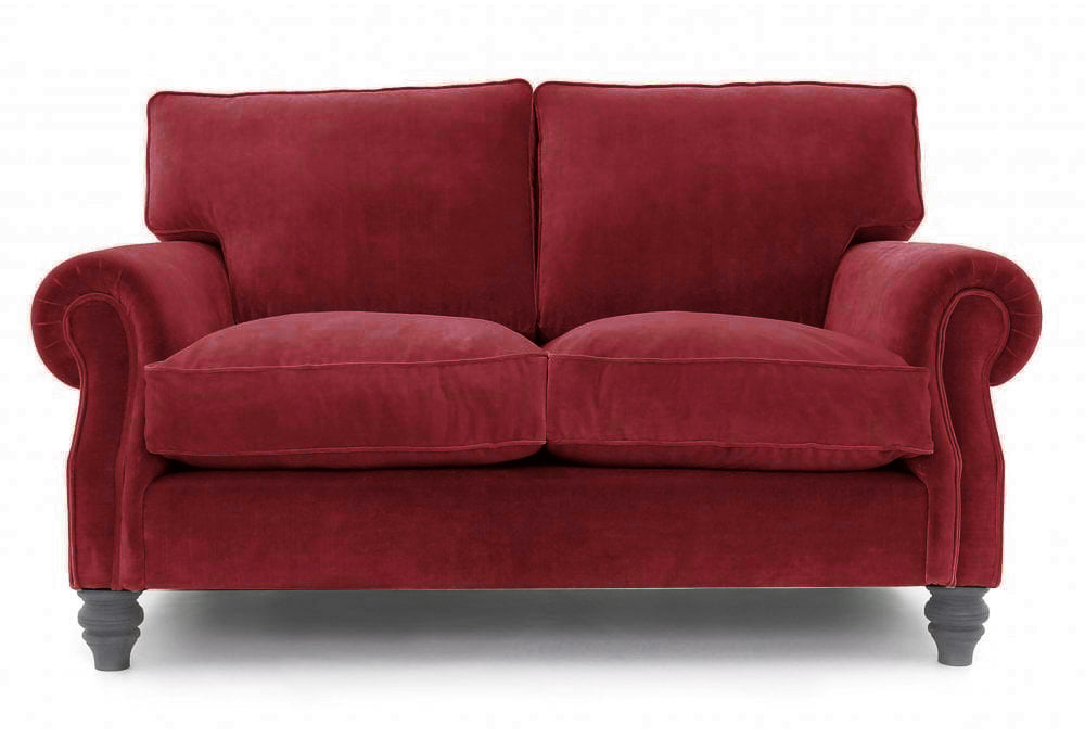 Old Boot Sofas Hepburn Sofa Harmony Velvet Berry