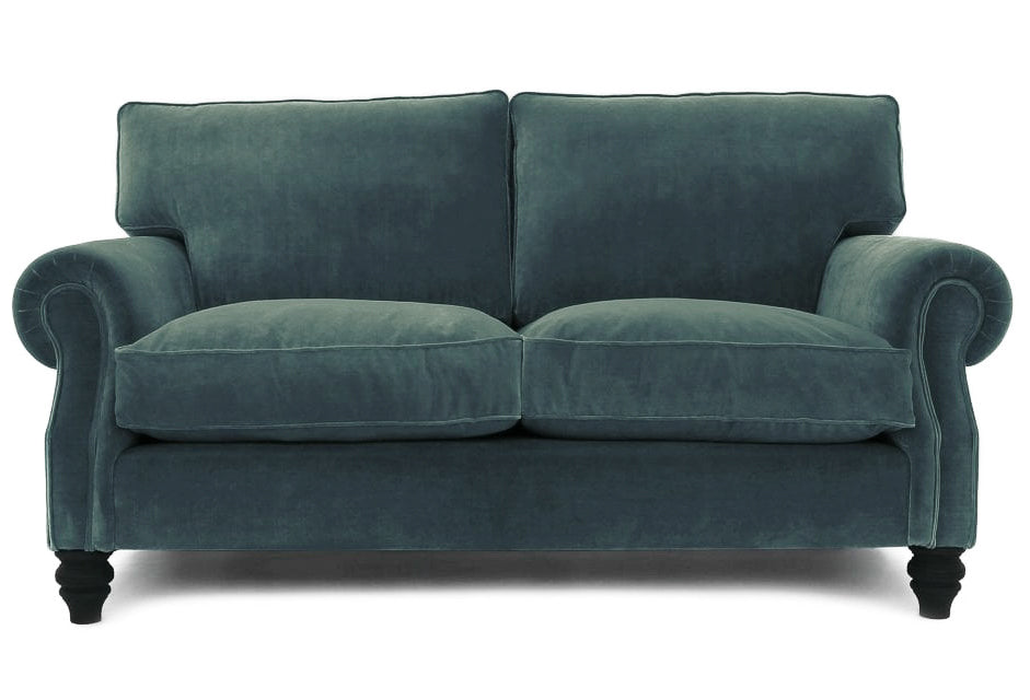 Old Boot Sofas Hepburn Sofa Harmony Velvet Peacock