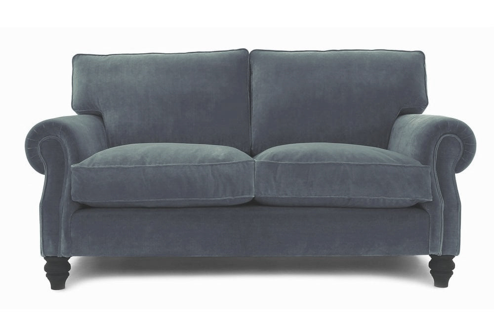 Old Boot Sofas Hepburn Sofa Lazy Linen Battleship
