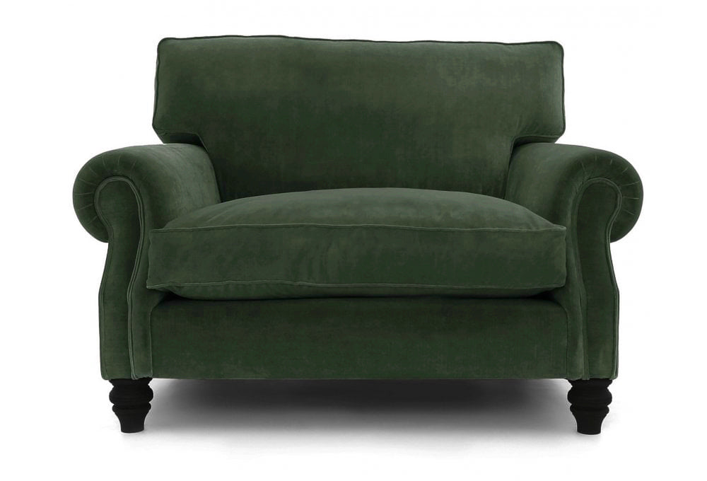 Old Boot Sofas Hepburn Love Seat Aged Velvet Conifer