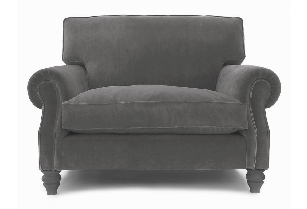 Old Boot Sofas Hepburn Love Seat Harmony Velvet Iron