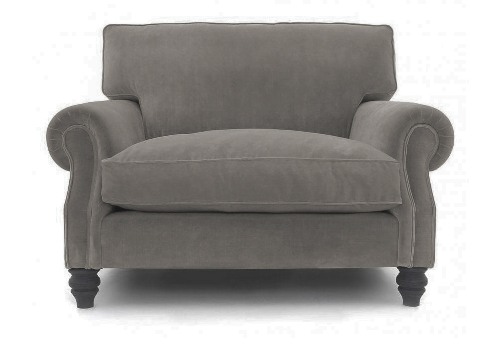 Old Boot Sofas Hepburn Love Seat Lazy Linen Cloud