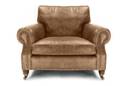 Old Boot Sofas Hepburn Love Seat in Vintage Leather Tan