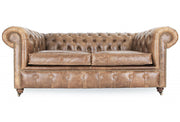 Old Boot Sofas Historian 3 Seater Sofa in Vintage Leather Tan