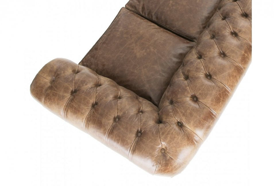 Old Boot Sofas Historian 3 Seater Sofa in Vintage Leather Tan