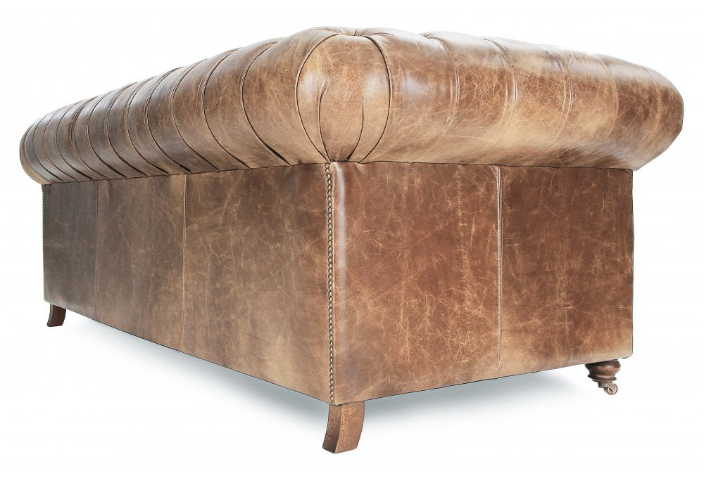 Old Boot Sofas Historian 3 Seater Sofa in Vintage Leather Tan