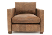 Old Boot Sofas Hutch Armchair in Vintage Leather Tan