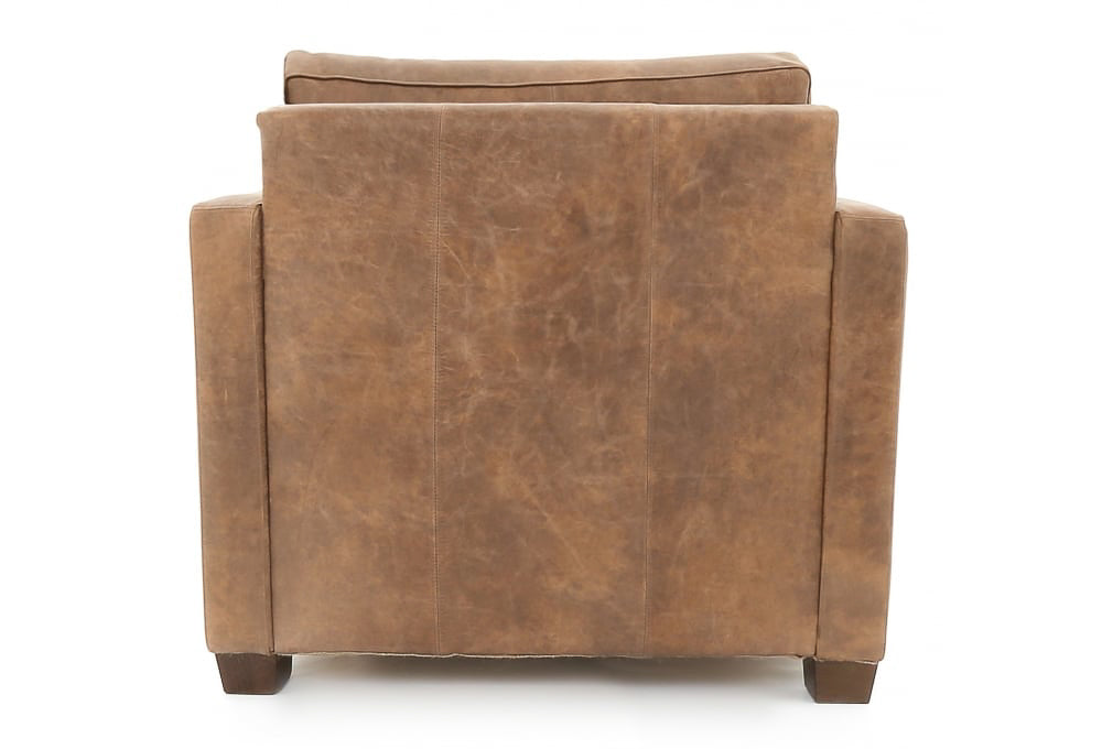 Old Boot Sofas Hutch Armchair in Vintage Leather Tan