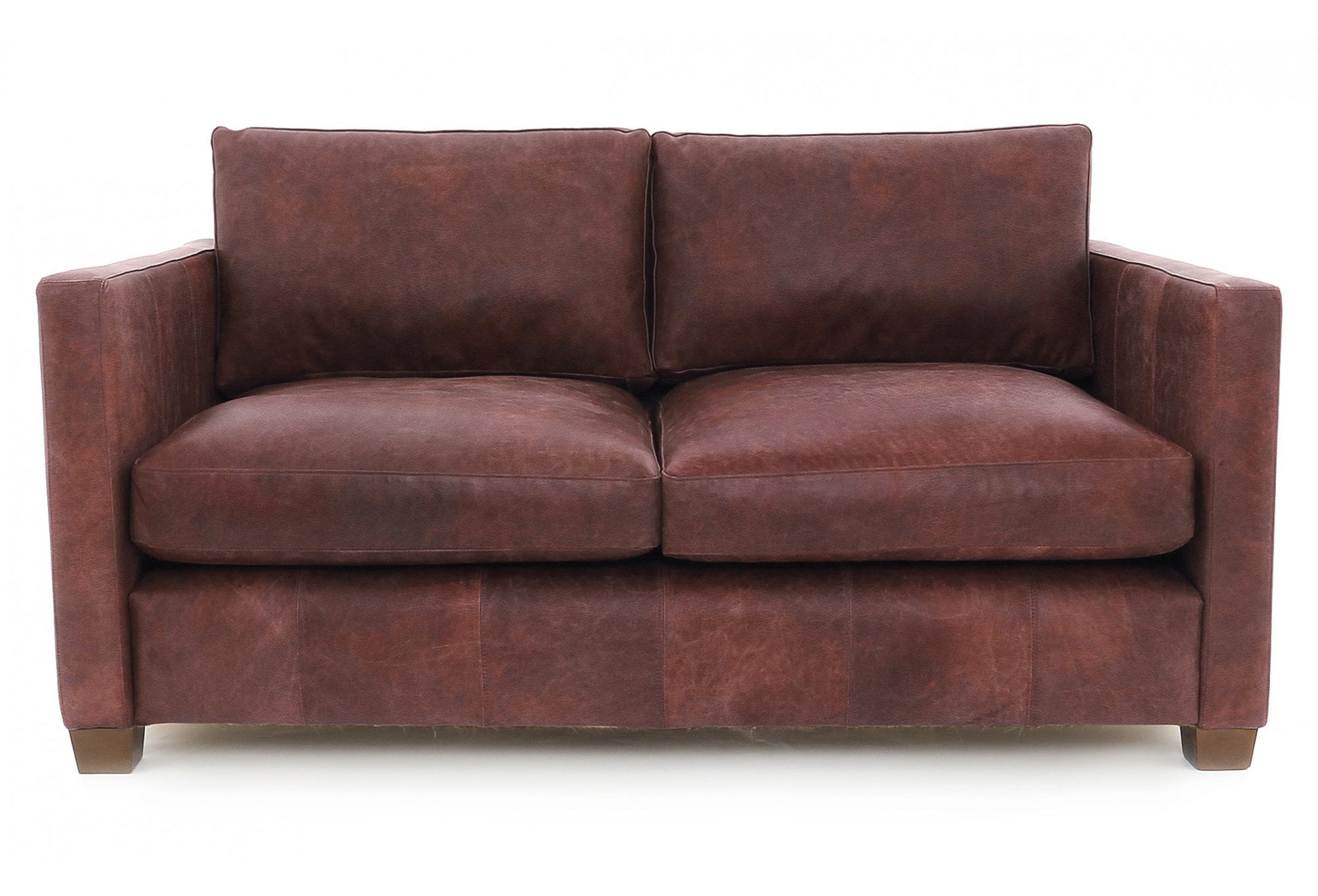 Old Boot Sofas Hutch Sofa Hobnail Leather Conker