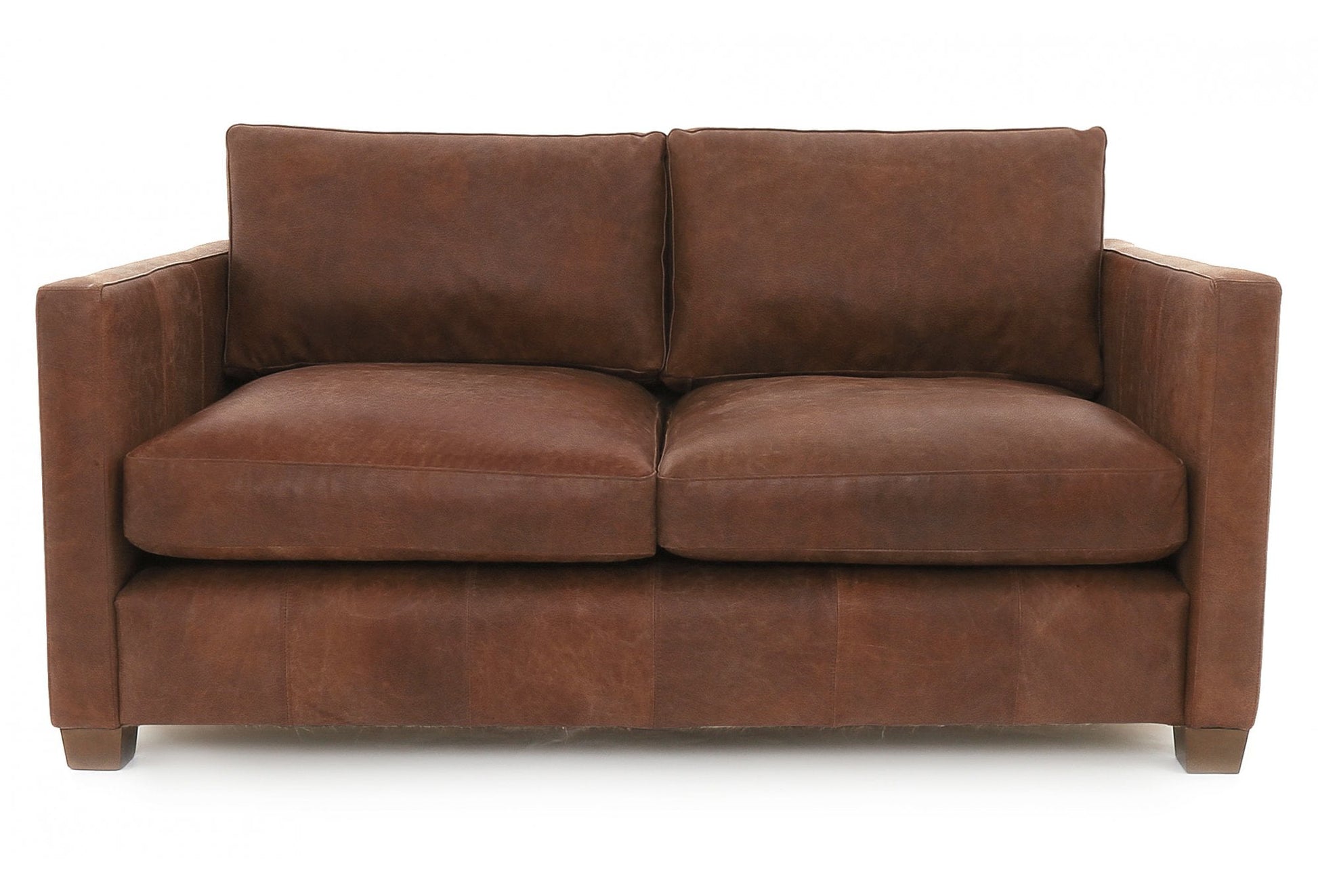 Old Boot Sofas Hutch Sofa Hobnail Leather Mocca