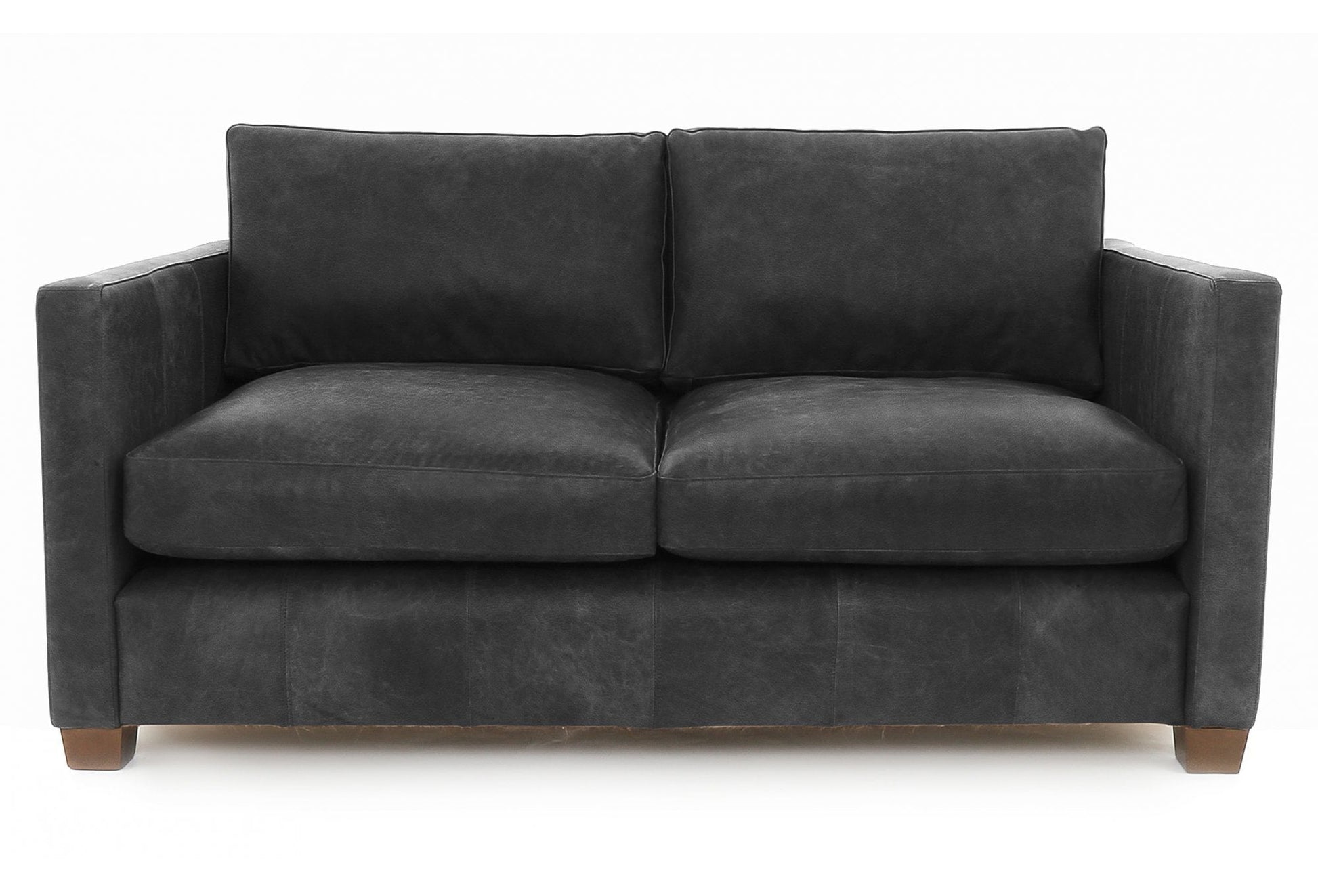 Old Boot Sofas Hutch Sofa Hobnail Leather Graphite