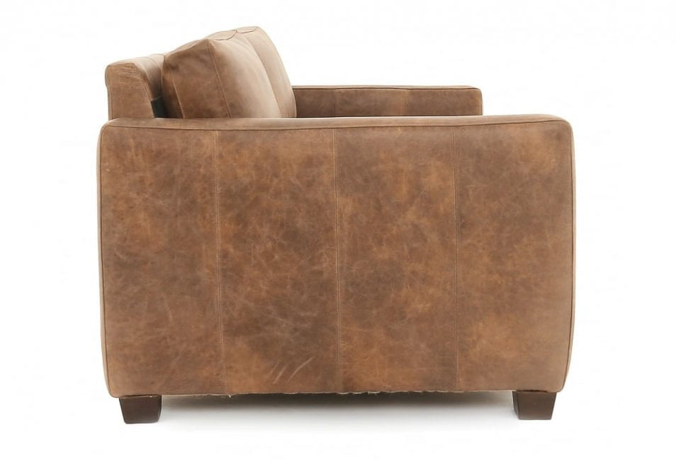 Old Boot Sofas Hutch 3 Seater Sofa in Vintage Leather Tan