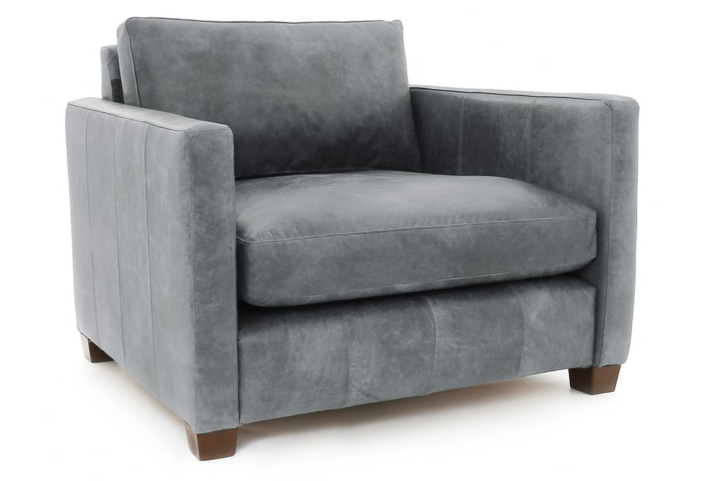 Old Boot Sofas Hutch Love Seat Vintage Leather Grey