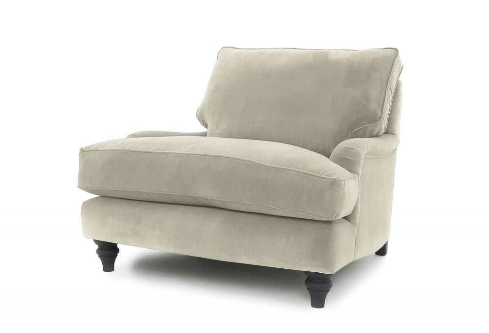 Old Boot Sofas Howard Armchair Harmony Velvet Sage