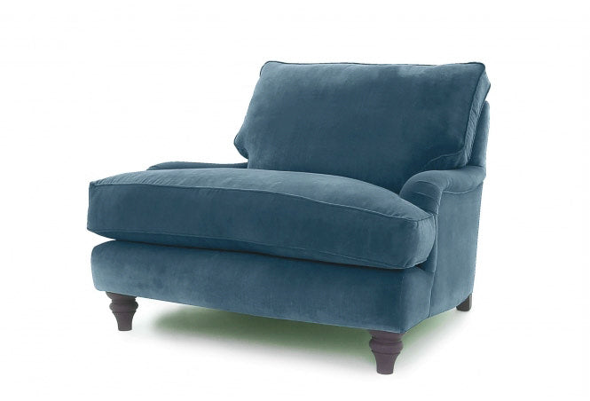 Old Boot Sofas Howard Armchair Lazy Linen Marine