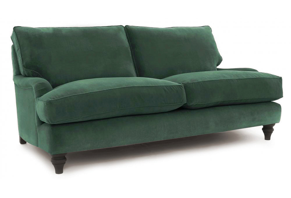 Old Boot Sofas Howard Sofa Aged Velvet Emerald
