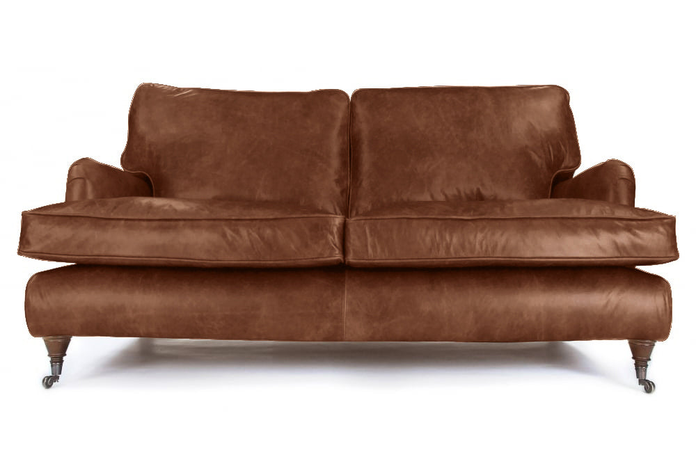 Old Boot Sofas Howard Sofa Hobnail Leather Mocca