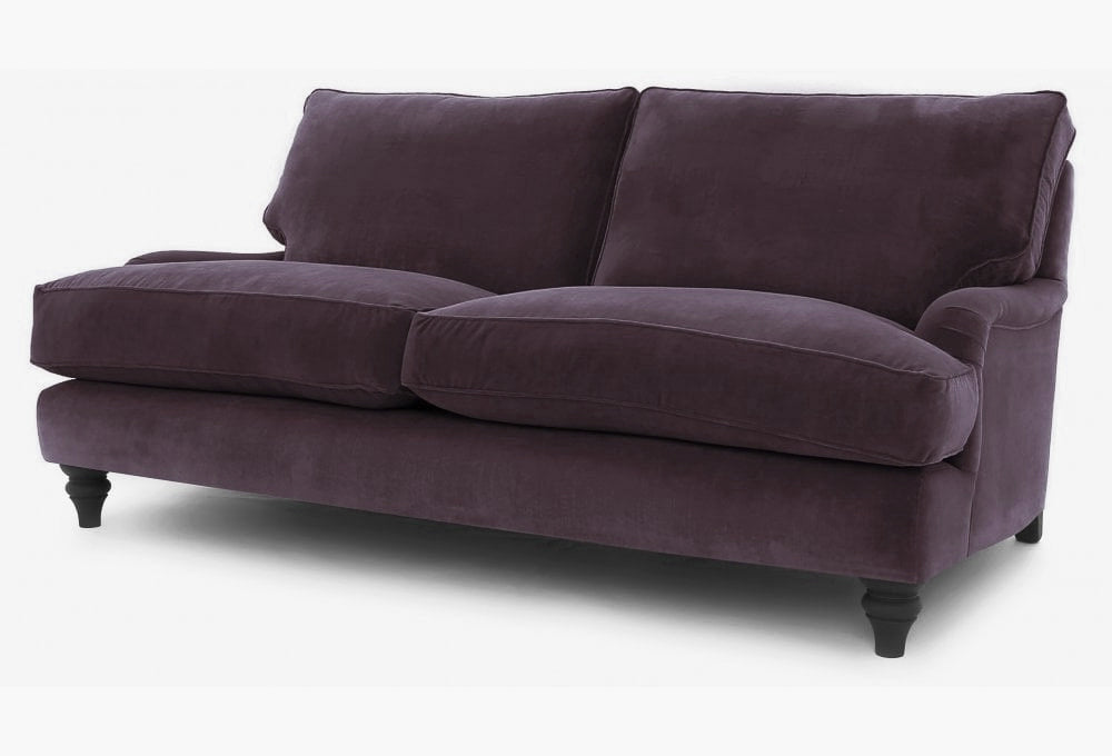 Old Boot Sofas Howard Sofa Harmony Velvet Mulberry