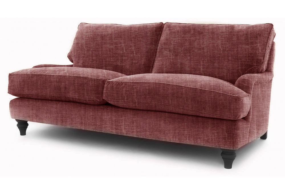 Old Boot Sofas Howard Sofa Shabby Velvet Burgundy