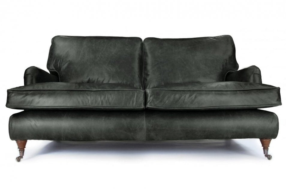Old Boot Sofas Howard Sofa Vintage Leather Black