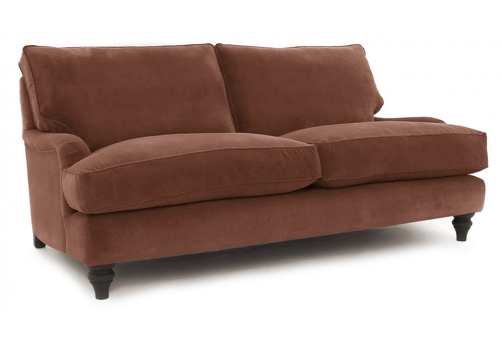 Old Boot Sofas Howard Sofa Aged Velvet Rust