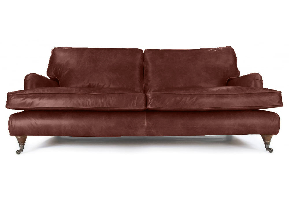 Old Boot Sofas Howard Sofa Hobnail Leather Conker