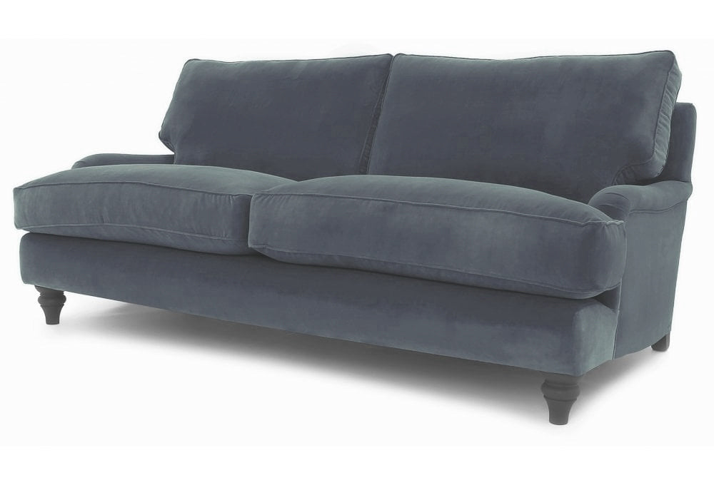 Old Boot Sofas Howard Sofa Lazy Linen Battleship