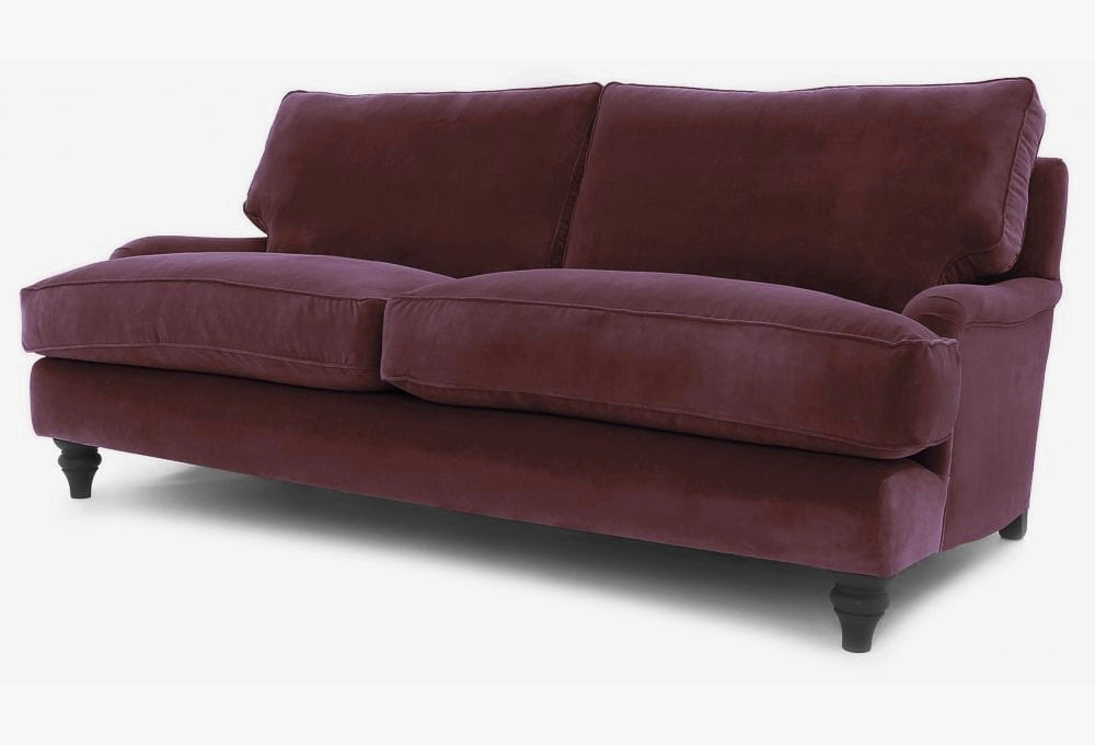 Old Boot Sofas Howard Sofa Mellow Fabric Amethyst