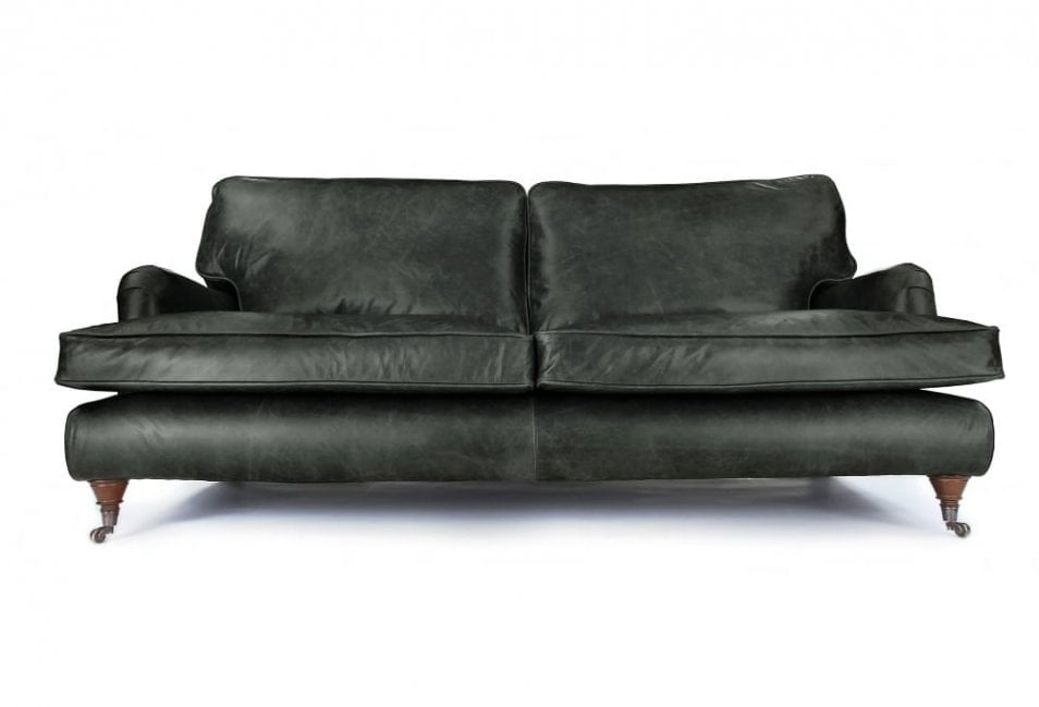 Old Boot Sofas Howard Sofa Vintage Leather Black