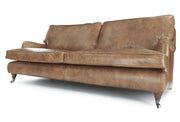 Old Boot Sofas Howard 3 Seater Sofa in Vintage Leather Tan
