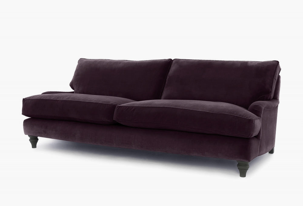 Old Boot Sofas Howard Sofa Harmony Velvet Mulberry