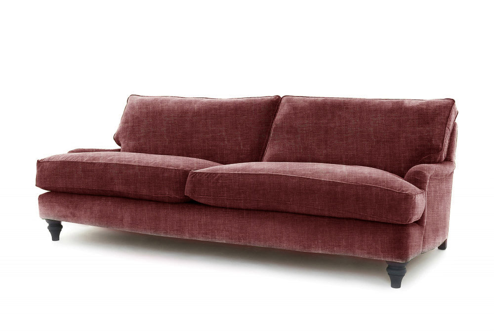Old Boot Sofas Howard Sofa Shabby Velvet Burgundy