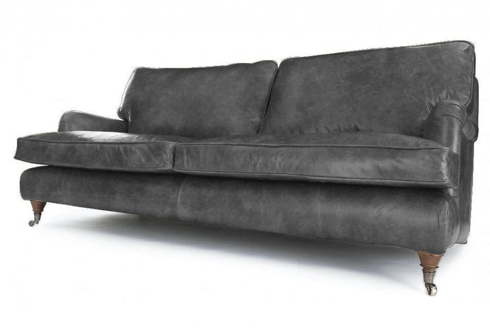 Old Boot Sofas Howard Sofa Vintage Leather Slate
