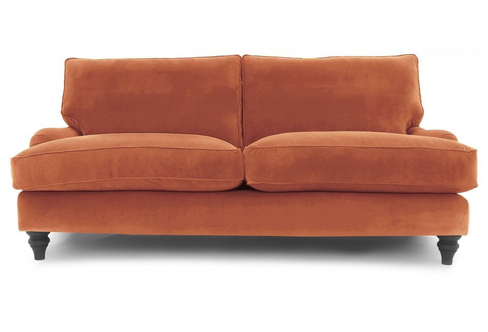 Old Boot Sofas Howard Sofa Vintage Velvet Rose Clay