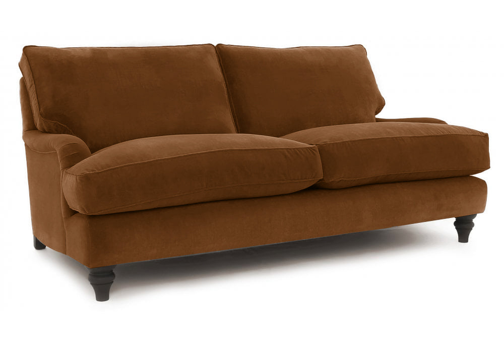 Old Boot Sofas Howard Sofa Aged Velvet Turmeric
