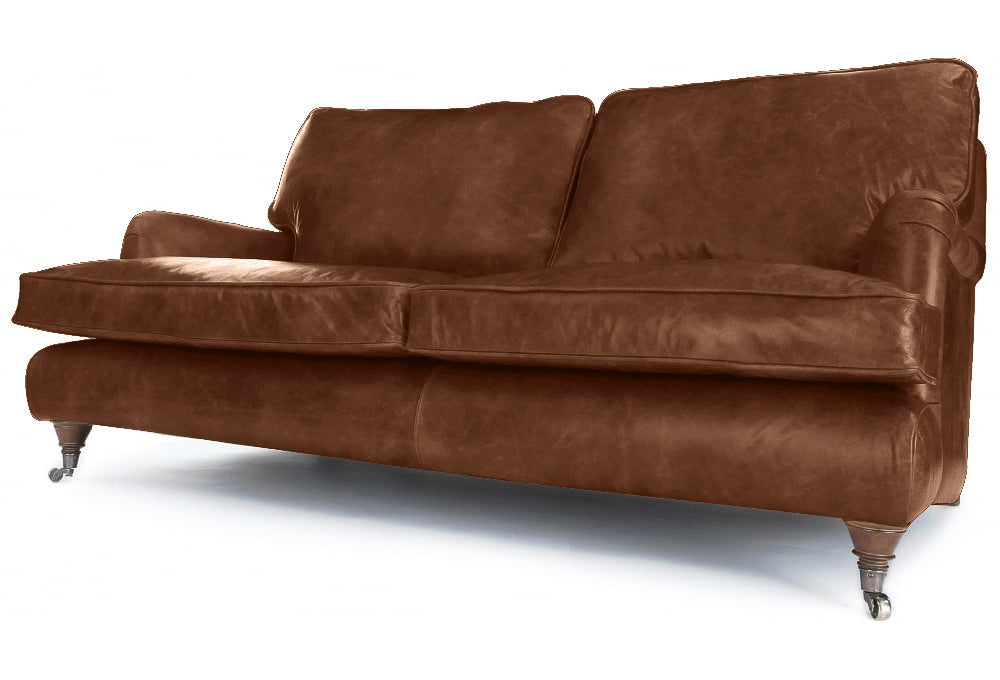 Old Boot Sofas Howard Sofa Hobnail Leather Mocca