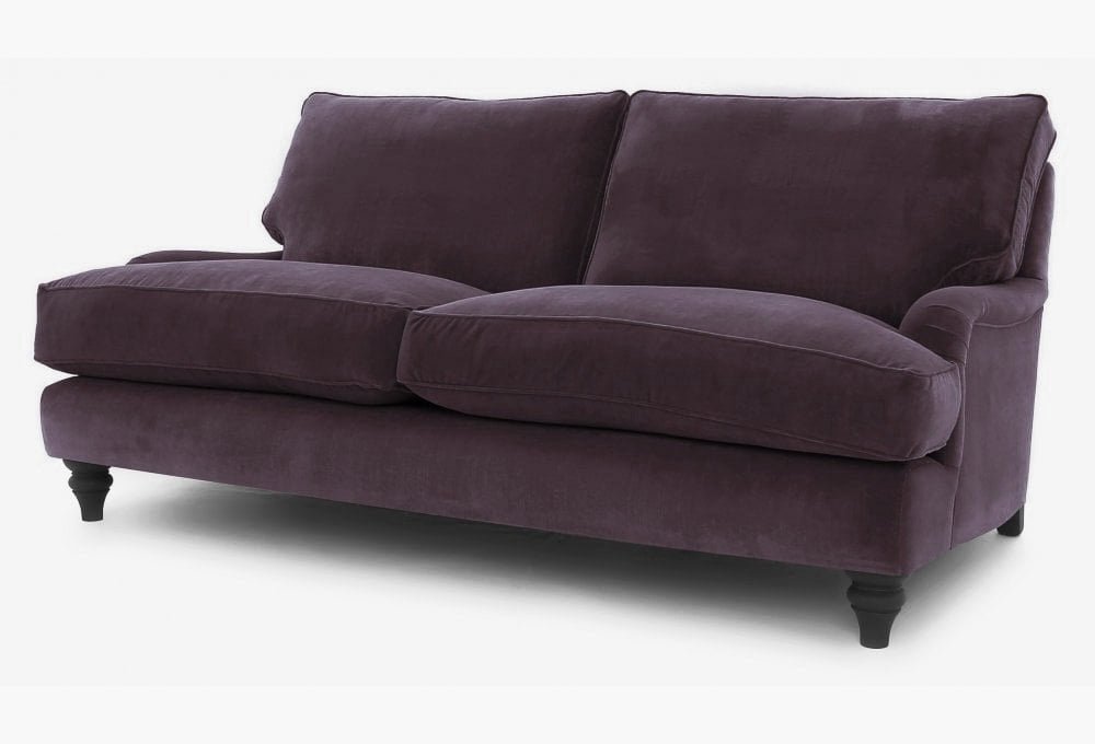 Old Boot Sofas Howard Sofa Harmony Velvet Mulberry