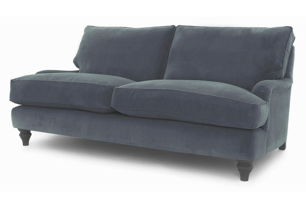 Old Boot Sofas Howard Sofa Lazy Linen Battleship