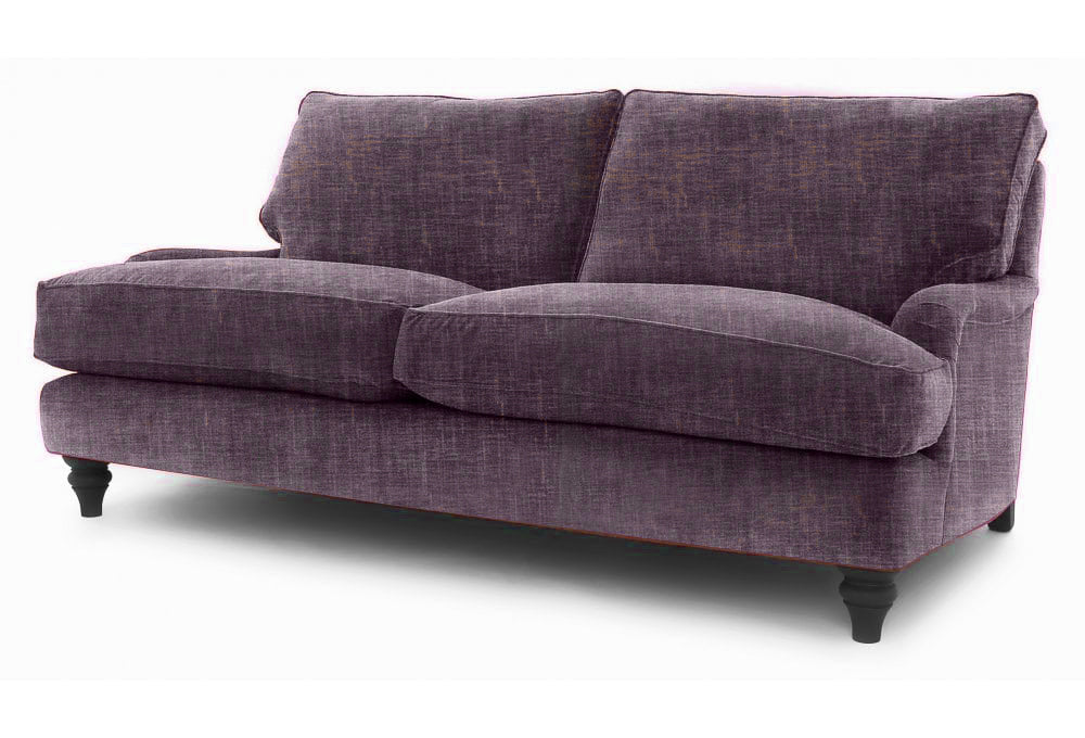 Old Boot Sofas Howard Sofa Shabby Velvet Grape