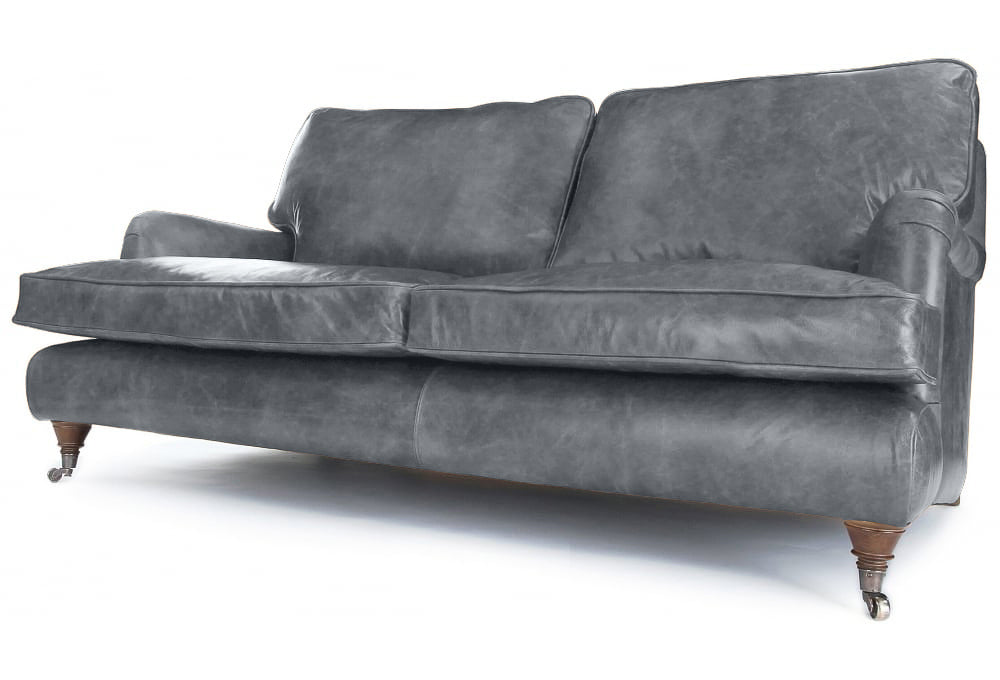 Old Boot Sofas Howard Sofa Vintage Leather Grey