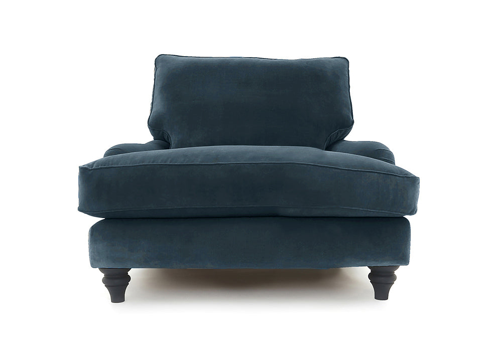 Old Boot Sofas Howard Love Seat Aged Velvet Denim